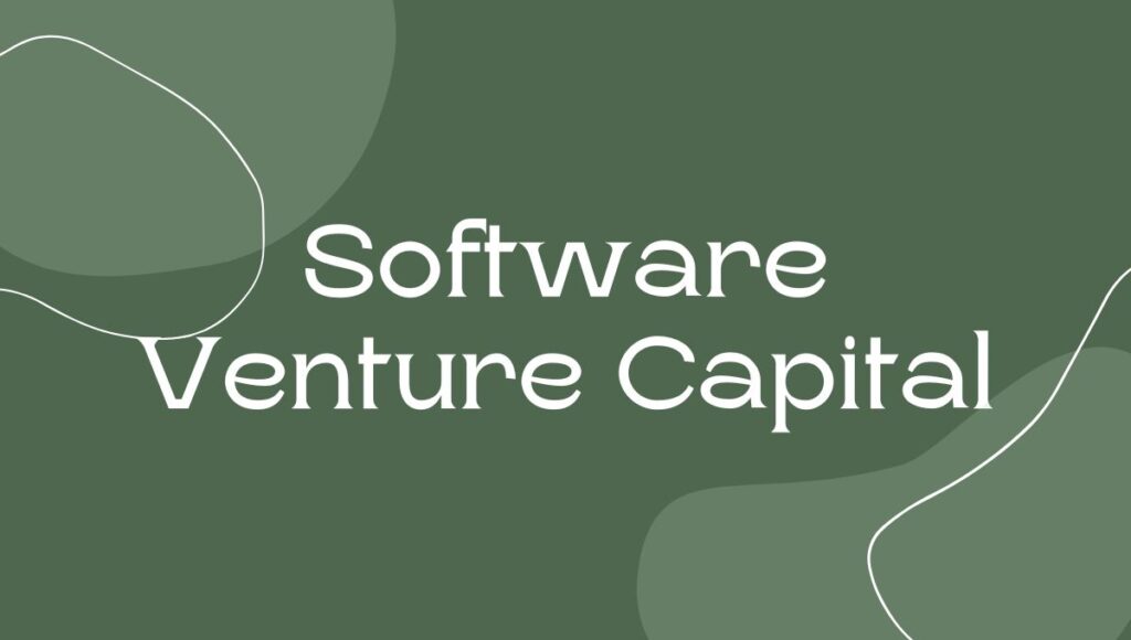 Software venture capital